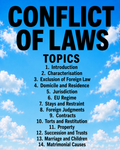 Conflict Of Law Notes+Essay and Prop Answers + Guess paper